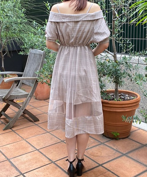 nagisa シースループリントワンピース ジーラ＞プリントロングワンピース: ファッション雑貨 - 看護師