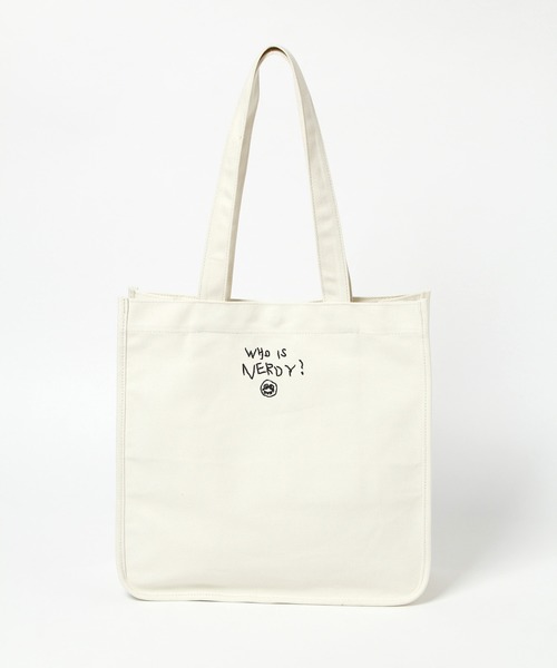 Heather（ヘザー）の「NERDY×Heather トートバッグ 894878（トートバッグ・レディース・ブラック/オフホワイト・ONE SIZE）」の13枚目の写真