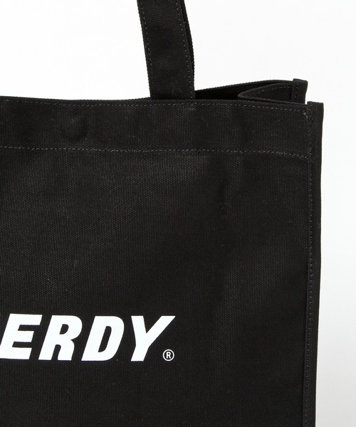 Heather（ヘザー）の「NERDY×Heather トートバッグ 894878（トートバッグ・レディース・ブラック/オフホワイト・ONE SIZE）」の6枚目の写真