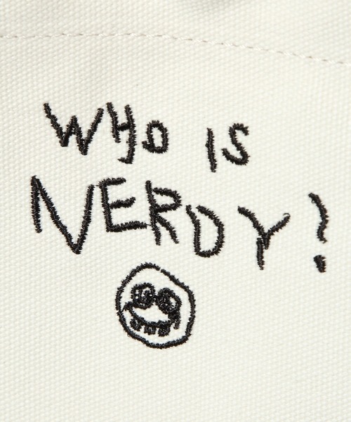 Heather（ヘザー）の「NERDY×Heather トートバッグ 894878（トートバッグ・レディース・ブラック/オフホワイト・ONE SIZE）」の3枚目の写真