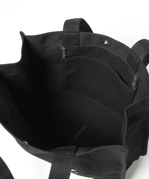 Heather（ヘザー）の「NERDY×Heather トートバッグ 894878（トートバッグ・レディース・ブラック/オフホワイト・ONE SIZE）」の5枚目の写真