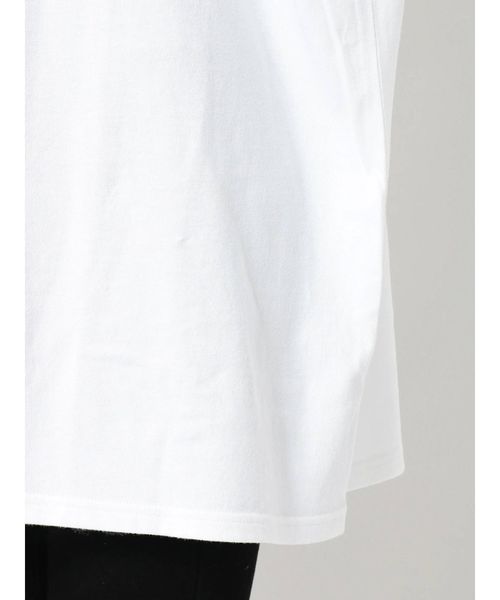 EMODA(エモダ)の「【EMODA×HARUMI】グラフィカルロングトップ(Tシャツ/カットソー・レディース・ホワイト/グレー/ブラック・FREE)」の22枚目の写真