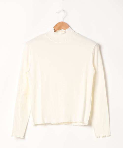 archives(アルシーヴ)の「アウトメロータートルネックT(Tシャツ/カットソー・レディース・ブラック/ベージュ/ブラウン/オフホワイト/グリーン/ピンク系その他/シルバーグレー/グレー・MEDIUM)」の3枚目の写真