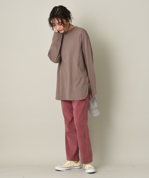 INTERPLANET（インタープラネット）の「【anana】コーデュロイタックストレートパンツ（その他パンツ・レディース・ピンク/ベージュ/チャコールグレー・FREE）」の19枚目の写真