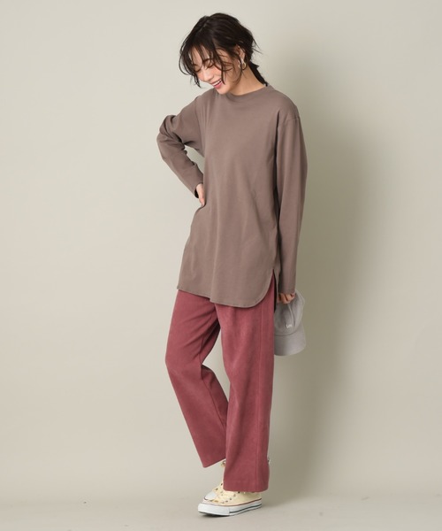 INTERPLANET（インタープラネット）の「【anana】コーデュロイタックストレートパンツ（その他パンツ・レディース・ピンク/ベージュ/チャコールグレー・FREE）」の20枚目の写真