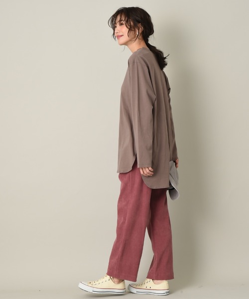 INTERPLANET（インタープラネット）の「【anana】コーデュロイタックストレートパンツ（その他パンツ・レディース・ピンク/ベージュ/チャコールグレー・FREE）」の21枚目の写真