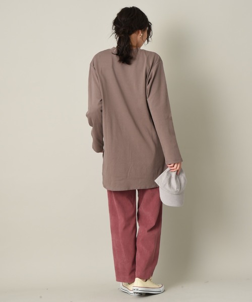 INTERPLANET（インタープラネット）の「【anana】コーデュロイタックストレートパンツ（その他パンツ・レディース・ピンク/ベージュ/チャコールグレー・FREE）」の22枚目の写真