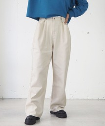 tiptop | 【web限定アイテム】ウエストフックルーズデニム【Sサイズあり】(デニムパンツ)