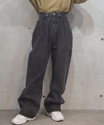tiptop | 【web限定アイテム】ウエストフックルーズデニム【Sサイズあり】(デニムパンツ)