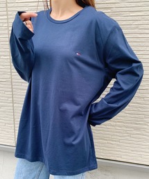 TOMMY HILFIGER | 【TOMMY HILFIGER / トミー・ヒルフィガー】 ワンポイント刺繍 長袖Tシャツ ロンT ユニセックス(Tシャツ/カットソー)