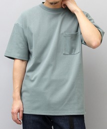 Goodwear / グッドウェア / USAコットン 吸水速乾 ポケット付き Tシャツ / ビッグシルエット / 半袖