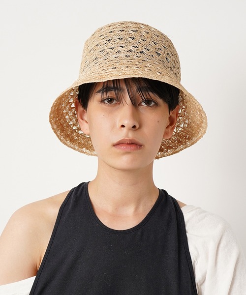 La Maison de Lyllis（メゾンドリリス）の「CLOCHE　クロッシェ / La Maison de Lyllis 2221021 メゾンドリリス（ハット・レディース・ブラック/ブラウン/ベージュ・57cm）」の17枚目の写真