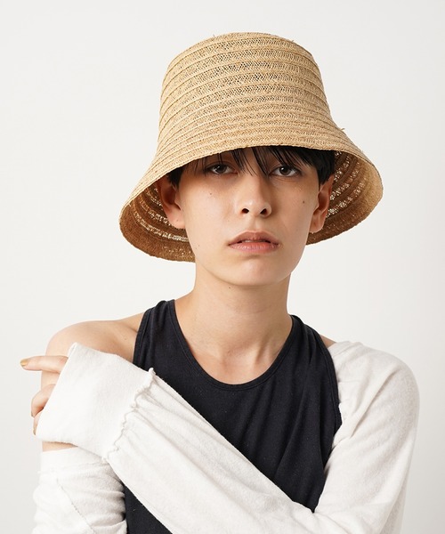 La Maison de Lyllis（メゾンドリリス）の「CLOCHE　クロッシェ / La Maison de Lyllis 2221021 メゾンドリリス（ハット・レディース・ブラック/ブラウン/ベージュ・57cm）」の21枚目の写真