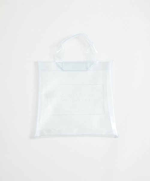 beautiful people（ビューティフルピープル）の「【beautiful people(ビューティフルピープル)】クリアエンボスネームトート 1115611987（トートバッグ・レディース・クリア/ラベンダー/ブラック・FREE）」の8枚目の写真