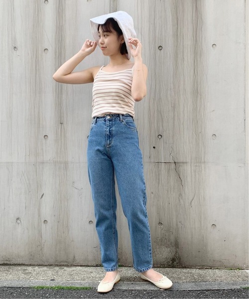 Charles Chaton（シャルルシャトン）の「forever　デニムパンツ（デニムパンツ・レディース・ブルー・38/36/34）」の7枚目の写真