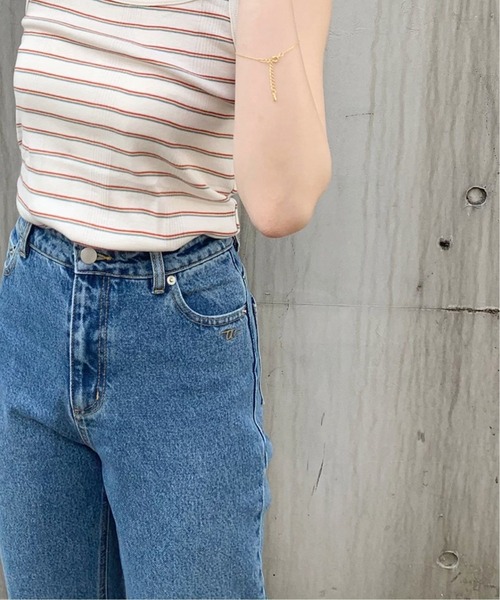 Charles Chaton（シャルルシャトン）の「forever　デニムパンツ（デニムパンツ・レディース・ブルー・38/36/34）」の14枚目の写真