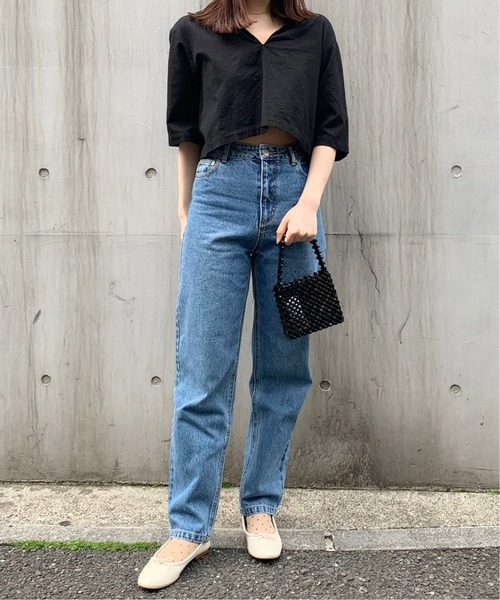 Charles Chaton（シャルルシャトン）の「forever　デニムパンツ（デニムパンツ・レディース・ブルー・38/36/34）」の17枚目の写真