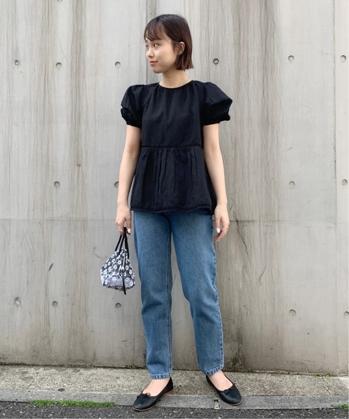 Charles Chaton（シャルルシャトン）の「forever　デニムパンツ（デニムパンツ・レディース・ブルー・38/36/34）」の6枚目の写真