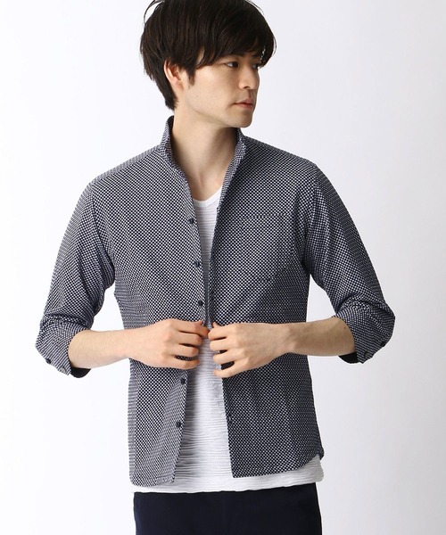 NICOLE CLUB FOR MEN（ニコルクラブフォーメン）の「イタリアンカラ－シャツ（シャツ/ブラウス・メンズ・その他4/その他1/その他3/その他2・LARGE/X-LARGE/MEDIUM）」の16枚目の写真