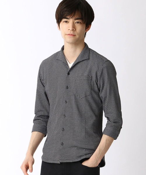 NICOLE CLUB FOR MEN（ニコルクラブフォーメン）の「イタリアンカラ－シャツ（シャツ/ブラウス・メンズ・その他4/その他1/その他3/その他2・LARGE/X-LARGE/MEDIUM）」の9枚目の写真