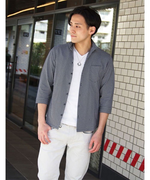 NICOLE CLUB FOR MEN（ニコルクラブフォーメン）の「イタリアンカラ－シャツ（シャツ/ブラウス・メンズ・その他4/その他1/その他3/その他2・LARGE/X-LARGE/MEDIUM）」の18枚目の写真