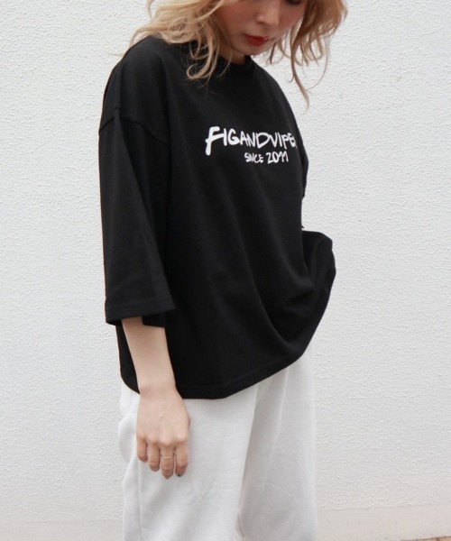 FIG&VIPER（フィグアンドバイパー）の「2011MID-T（Tシャツ/カットソー・レディース・ホワイト/ブラック・FREE）」の6枚目の写真