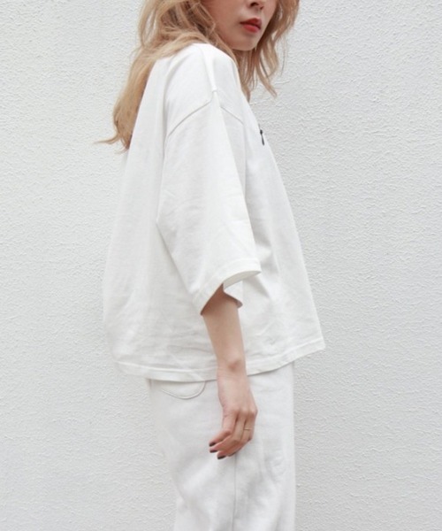 FIG&VIPER（フィグアンドバイパー）の「2011MID-T（Tシャツ/カットソー・レディース・ホワイト/ブラック・FREE）」の8枚目の写真