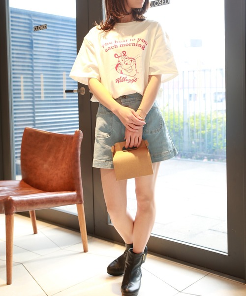 WESTSEA（ウエストシー）の「ストレッチデニム バックシャーリング ショートパンツ（その他パンツ・レディース・ホワイト/サックスブルー/ブルー・LL/M/L/S）」の16枚目の写真