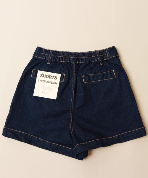 WESTSEA（ウエストシー）の「ストレッチデニム バックシャーリング ショートパンツ（その他パンツ・レディース・ホワイト/サックスブルー/ブルー・LL/M/L/S）」の19枚目の写真