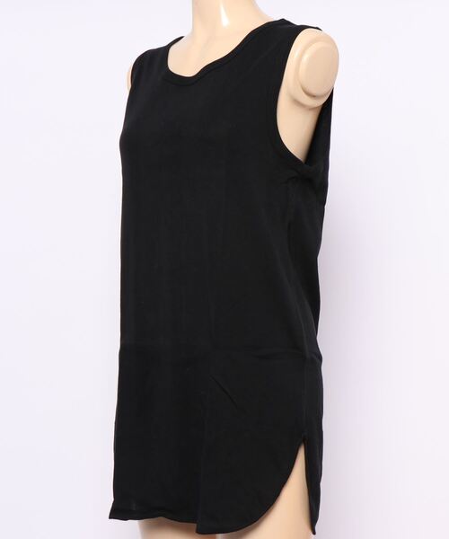 MILLER(ミラー)の「112C PANEL RIB BIG TANK TOP(タンクトップ・レディース・ホワイト/ブラック/グレー・L/M/LL)」の4枚目の写真