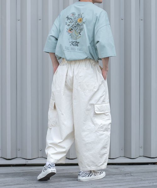 Perushu(ペルーシュ)の「スーパーワイドミリタリーパンツ(その他パンツ・メンズ・オフホワイト/カーキ・SMALL/MEDIUM/LARGE)」の7枚目の写真
