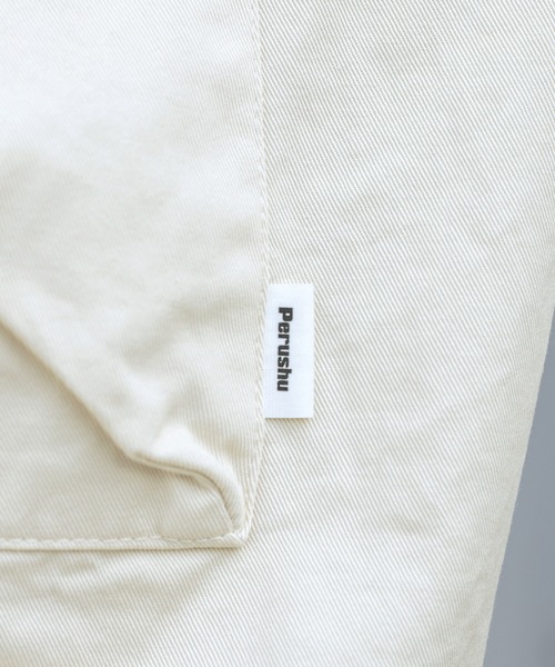 Perushu(ペルーシュ)の「スーパーワイドミリタリーパンツ(その他パンツ・メンズ・オフホワイト/カーキ・SMALL/MEDIUM/LARGE)」の20枚目の写真
