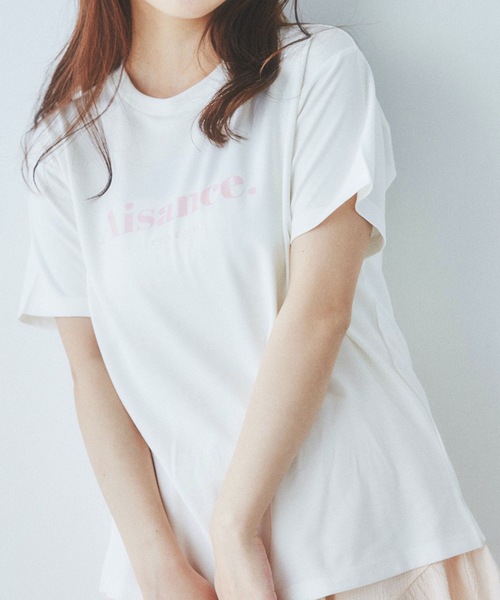 REVEYU(レブユー)の「REVEYU/There is room Tシャツ(Tシャツ/カットソー・レディース・オフホワイト/サックスブルー/ホワイト系その他・FREE)」の3枚目の写真