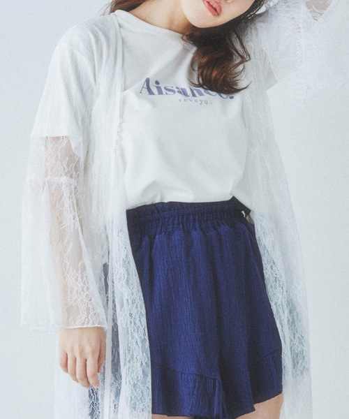 REVEYU(レブユー)の「REVEYU/There is room Tシャツ(Tシャツ/カットソー・レディース・オフホワイト/サックスブルー/ホワイト系その他・FREE)」の2枚目の写真
