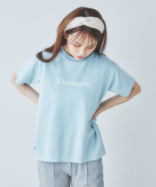 REVEYU(レブユー)の「REVEYU/There is room Tシャツ(Tシャツ/カットソー・レディース・オフホワイト/サックスブルー/ホワイト系その他・FREE)」の6枚目の写真