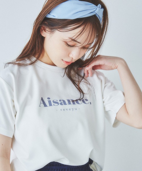 REVEYU(レブユー)の「REVEYU/There is room Tシャツ(Tシャツ/カットソー・レディース・オフホワイト/サックスブルー/ホワイト系その他・FREE)」の5枚目の写真