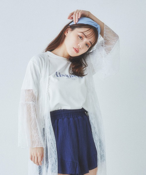 REVEYU(レブユー)の「REVEYU/There is room Tシャツ(Tシャツ/カットソー・レディース・オフホワイト/サックスブルー/ホワイト系その他・FREE)」の7枚目の写真