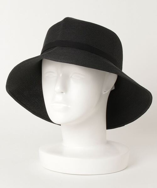 Bocodeco(ボコデコ)の「bocodeco Paper Braid Rollable Hat (SS21-BD-5)(ハット・メンズ・ベージュ系その他/ブラック系その他・FREE)」の2枚目の写真