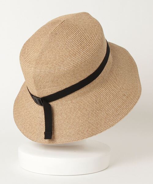 Bocodeco(ボコデコ)の「bocodeco Paper Braid Rollable Hat (SS21-BD-5)(ハット・メンズ・ベージュ系その他/ブラック系その他・FREE)」の3枚目の写真