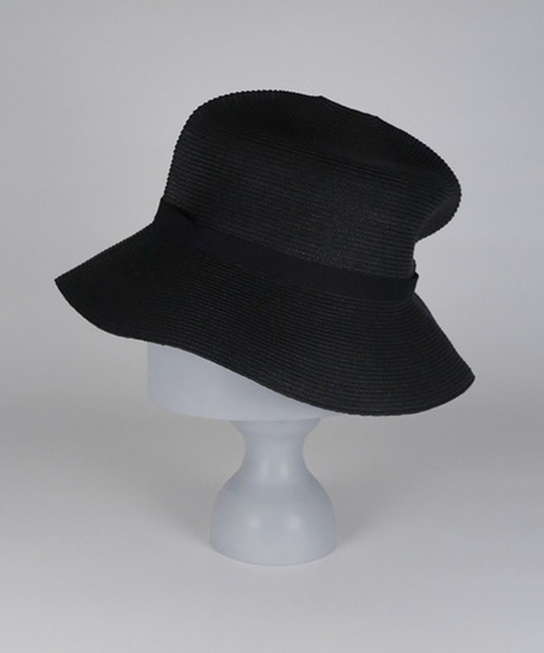 Bocodeco(ボコデコ)の「bocodeco Paper Braid Rollable Hat (SS21-BD-5)(ハット・メンズ・ベージュ系その他/ブラック系その他・FREE)」の5枚目の写真