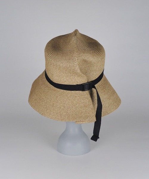 Bocodeco(ボコデコ)の「bocodeco Paper Braid Rollable Hat (SS21-BD-5)(ハット・メンズ・ベージュ系その他/ブラック系その他・FREE)」の10枚目の写真