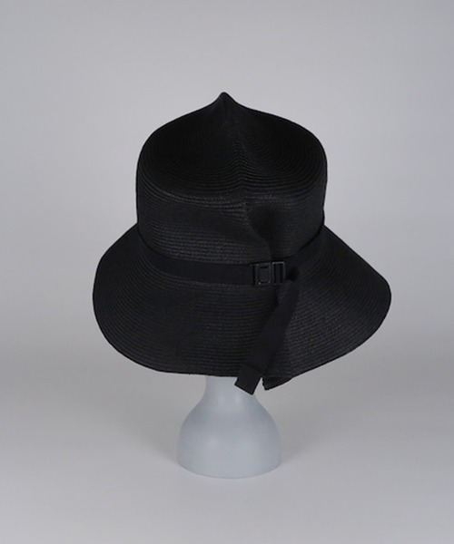 Bocodeco(ボコデコ)の「bocodeco Paper Braid Rollable Hat (SS21-BD-5)(ハット・メンズ・ベージュ系その他/ブラック系その他・FREE)」の6枚目の写真