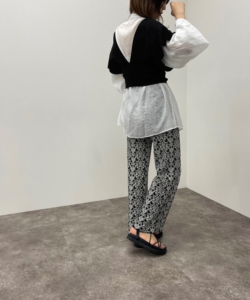 apres jour mignon（アプレジュールミニョン）の「2WAYビスチェ【ZOZOTOWN限定アイテム】（ベスト・レディース・ブラック/パープル/アイボリー・フリー/X-LARGE）」の17枚目の写真