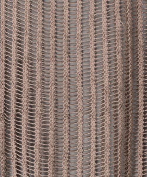 BEAUTY&YOUTH UNITED ARROWS（ビューティーアンドユースユナイテッドアローズ）の「BY 麻ブレンドメッシュショートスリーブ ニット -ウォッシャブル-（ニット/セーター・レディース・ブラック/ターコイズブルー/モカ・FREE）」の21枚目の写真