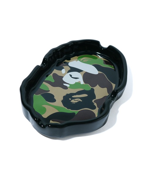 A BATHING APE（アベイシングエイプ）の「ABC CAMO APE HEAD ASHTRAY M（アッシュトレイ/ライター・メンズ・グリーン・FREE）」の4枚目の写真