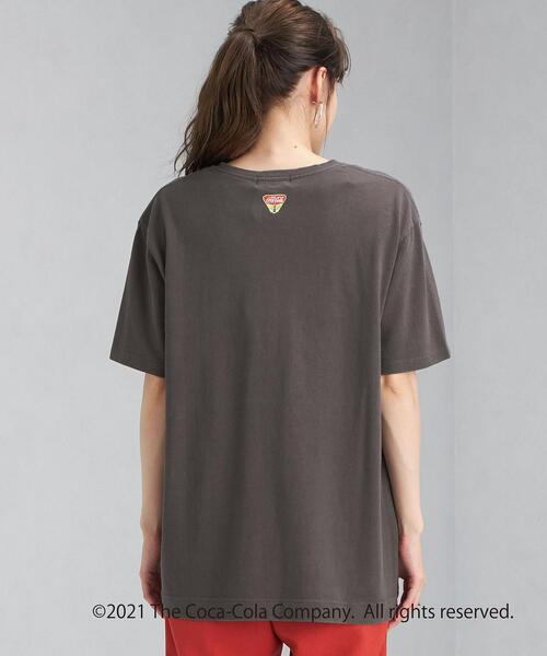 green label relaxing(グリーンレーベルリラクシング)の「【別注】DRINK プルオーバー カットソー ロゴ プリント Tシャツ(Tシャツ/カットソー・レディース・ブラック/オフホワイト/その他1・FREE)」の8枚目の写真