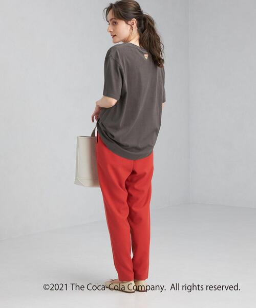 green label relaxing(グリーンレーベルリラクシング)の「【別注】DRINK プルオーバー カットソー ロゴ プリント Tシャツ(Tシャツ/カットソー・レディース・ブラック/オフホワイト/その他1・FREE)」の12枚目の写真