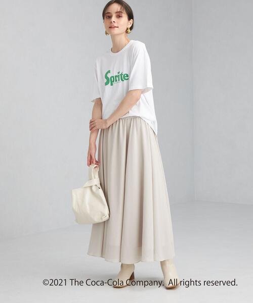 green label relaxing(グリーンレーベルリラクシング)の「【別注】DRINK プルオーバー カットソー ロゴ プリント Tシャツ(Tシャツ/カットソー・レディース・ブラック/オフホワイト/その他1・FREE)」の11枚目の写真