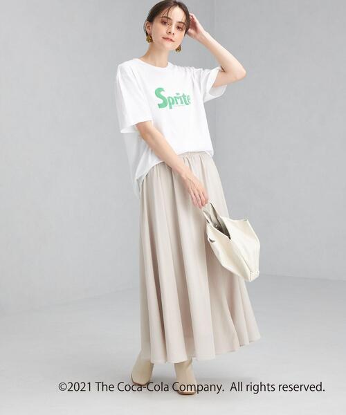 green label relaxing(グリーンレーベルリラクシング)の「【別注】DRINK プルオーバー カットソー ロゴ プリント Tシャツ(Tシャツ/カットソー・レディース・ブラック/オフホワイト/その他1・FREE)」の10枚目の写真