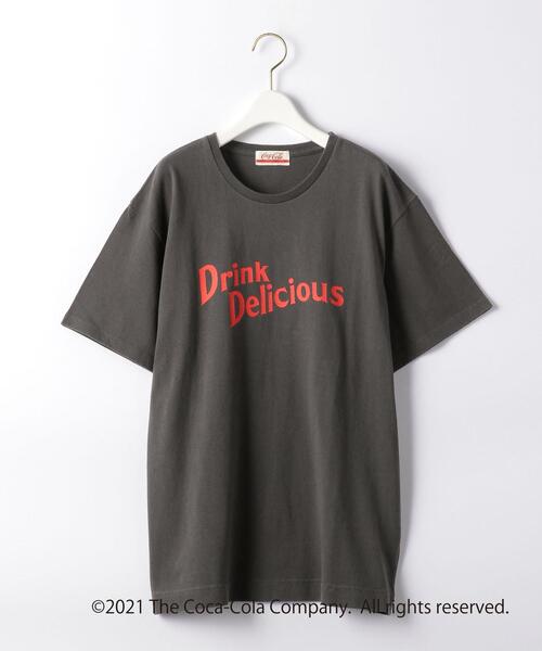 green label relaxing(グリーンレーベルリラクシング)の「【別注】DRINK プルオーバー カットソー ロゴ プリント Tシャツ(Tシャツ/カットソー・レディース・ブラック/オフホワイト/その他1・FREE)」の7枚目の写真